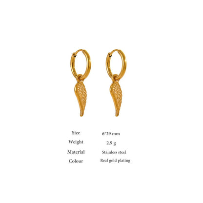 Heavenly Hoop Earrings - Size Details