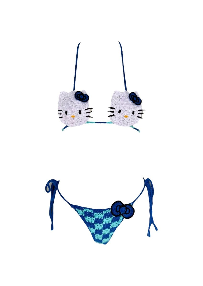 Hello Kitty Crochet Bikini Set