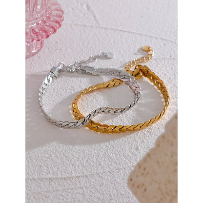 High - Quality Wrist Bracelet - Gold and Silver Chain Bracelet