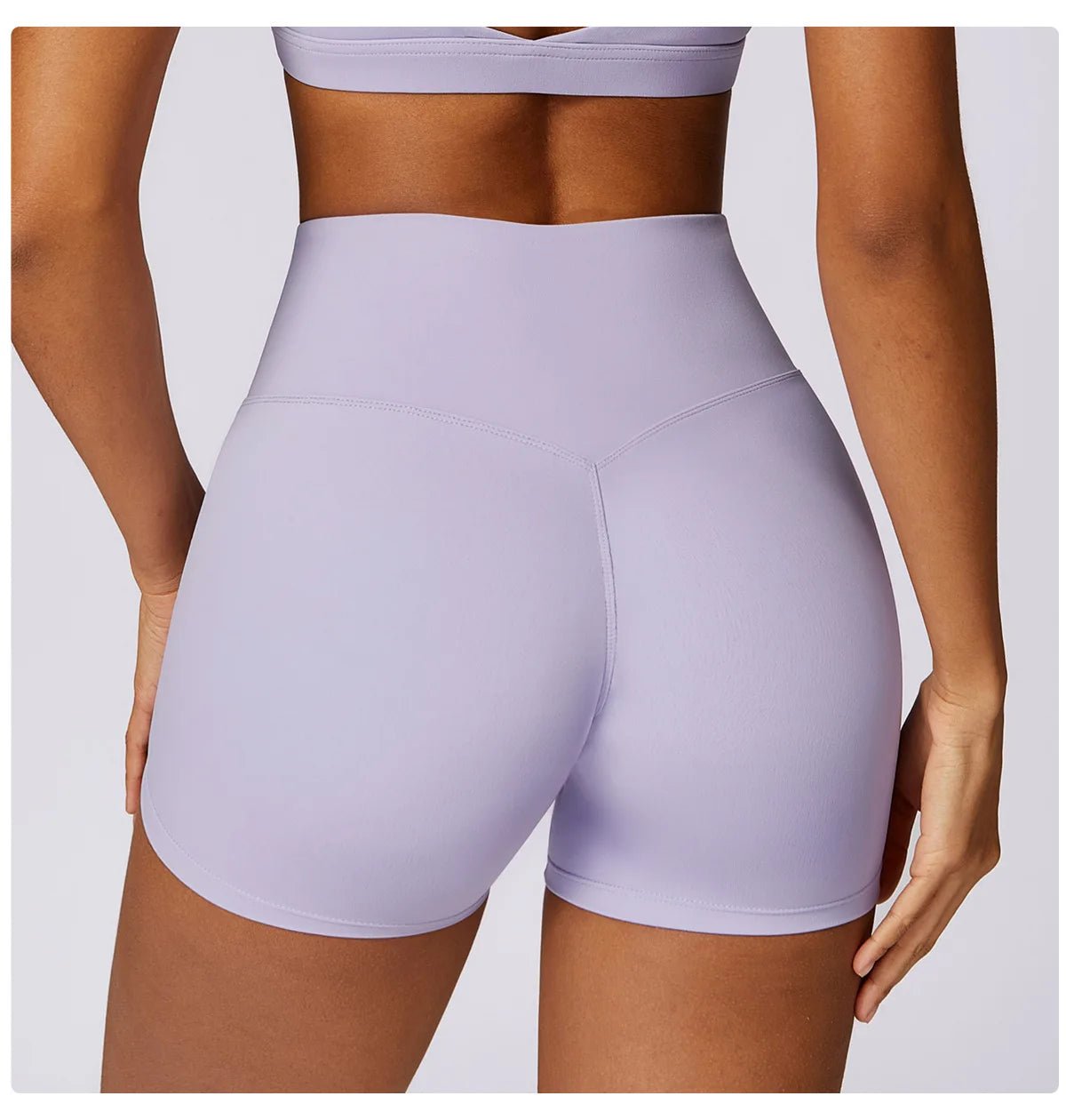 High Waist Buttock Lifting Yoga Shorts