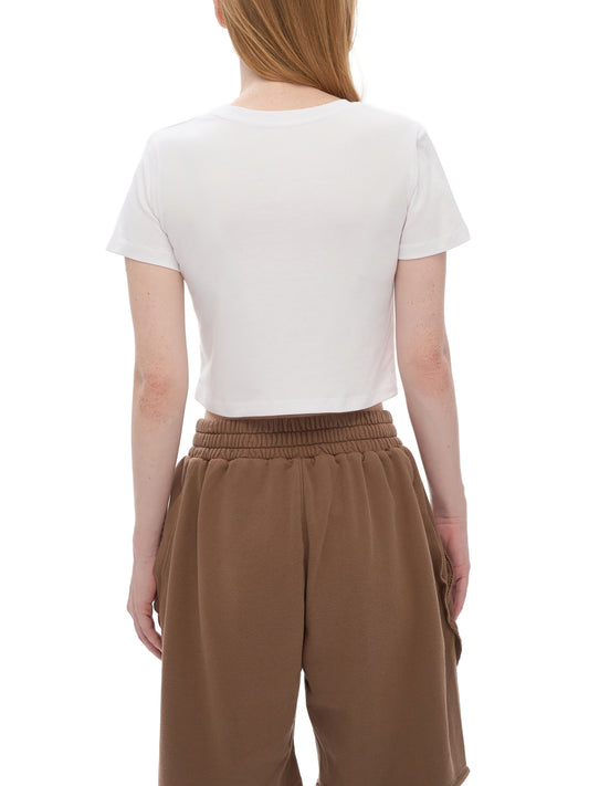 Bella Cherry Ruffle Crop Top - model wearing crop tops, crop tops for women, new
