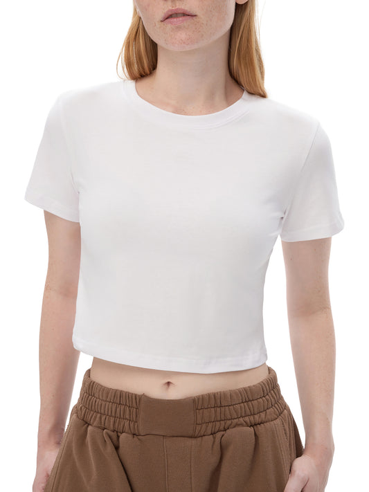 Bella Cherry Ruffle Crop Top - additional view 5