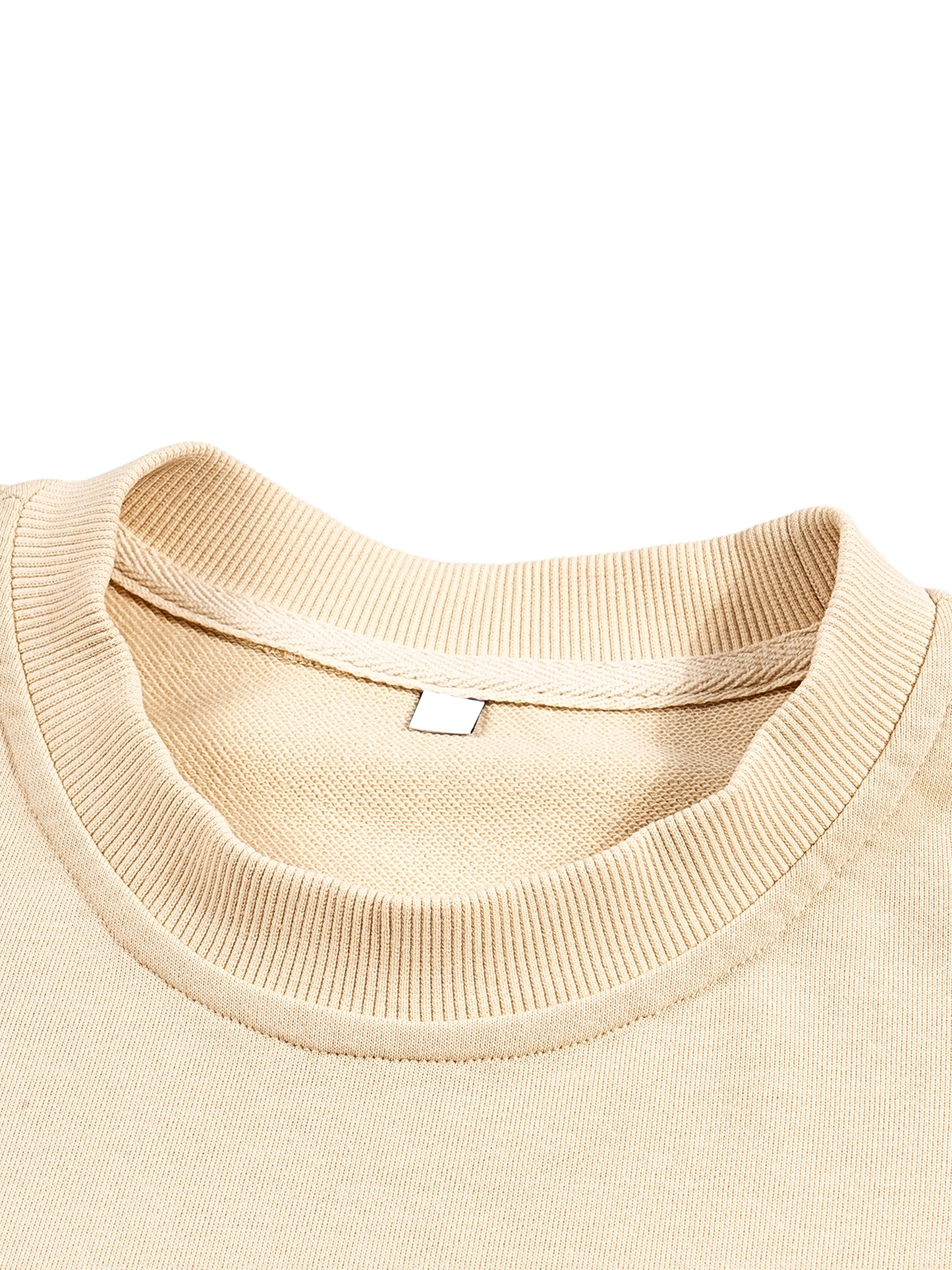 French Terry Raw Edge T-Shirt