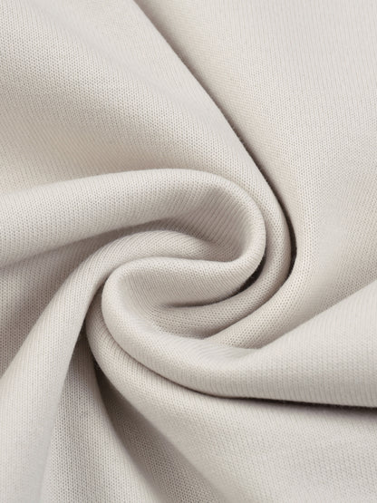 Loose Khaki Drawstring Athletic Leg Pants