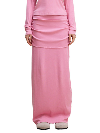 Boho Midnight Kiss Slim Maxi Skirt