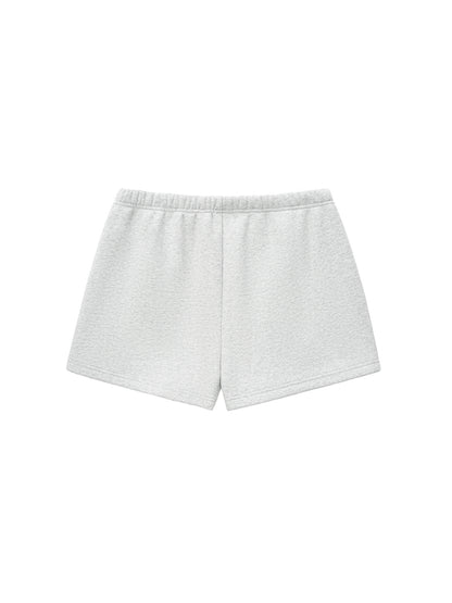 Heartfelt Drawstring Fleece Sweatshorts"