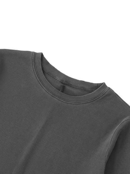 Dyed Washed Slit Maxi Dress