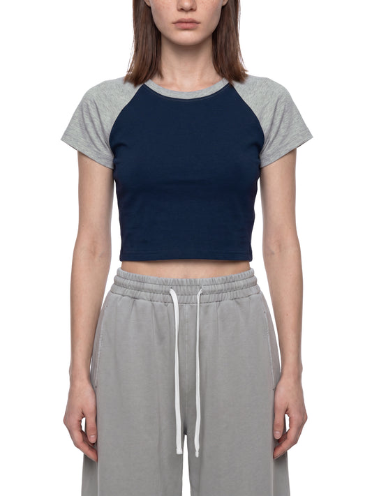 Raglan Color Block Baby Tee — image 3