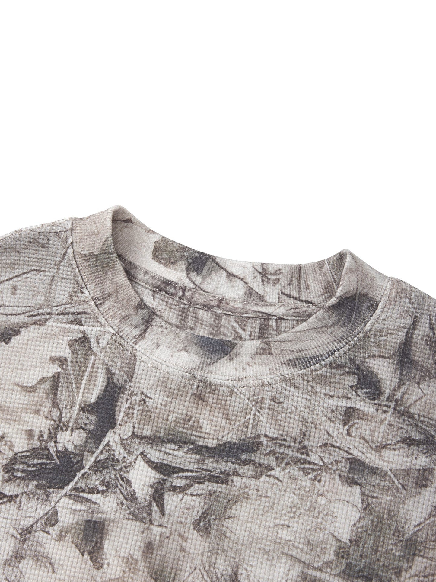 Unisex Tree Camo Waffle T-Shirt