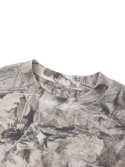 Tree Camo Waffle T-Shirt — image 5