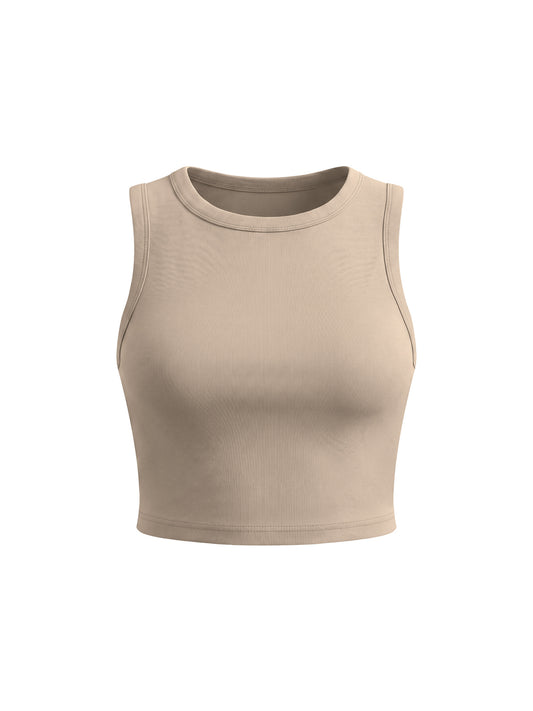 Rib Crop Tank Top