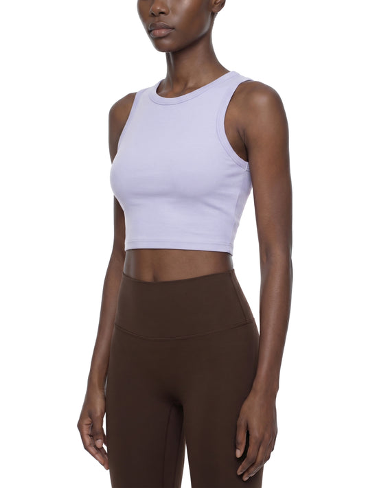 Rib Crop Tank Top