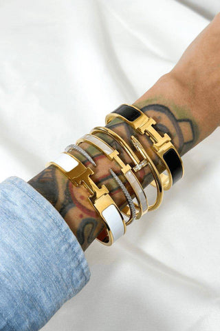 Inspired Luxury Cuff Bracelet - Mabel Love Co - Bracelets