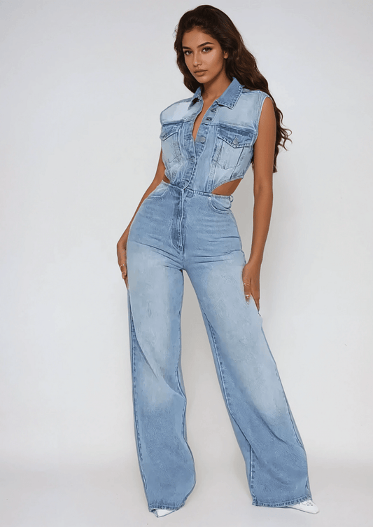 Jessie Denim Jumpsuit