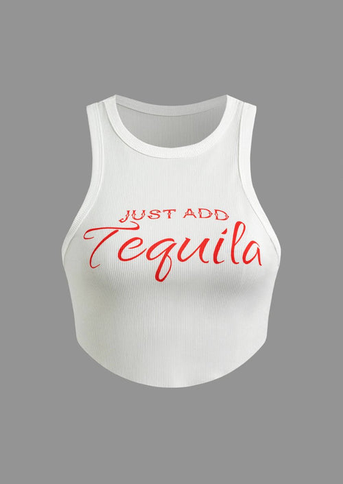 Just Add Tequila Crop Top