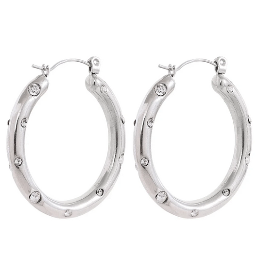 Kaleidoscope Bliss Hoop Earrings