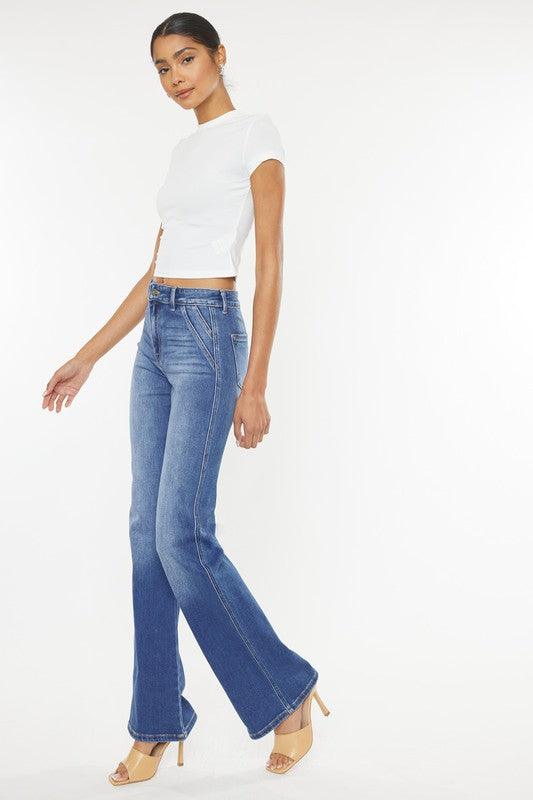 ULTRA HIGH RISE HOLLY FLARE JEANS, [product type]