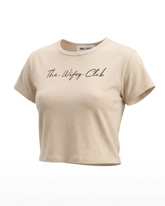 The Wifey Club Crop Top
