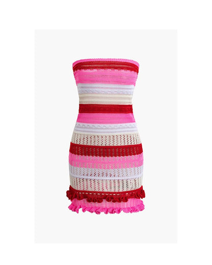 Knit Women Tube Dress