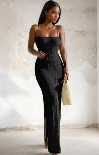 Knitted Maxi Dress Bodycon