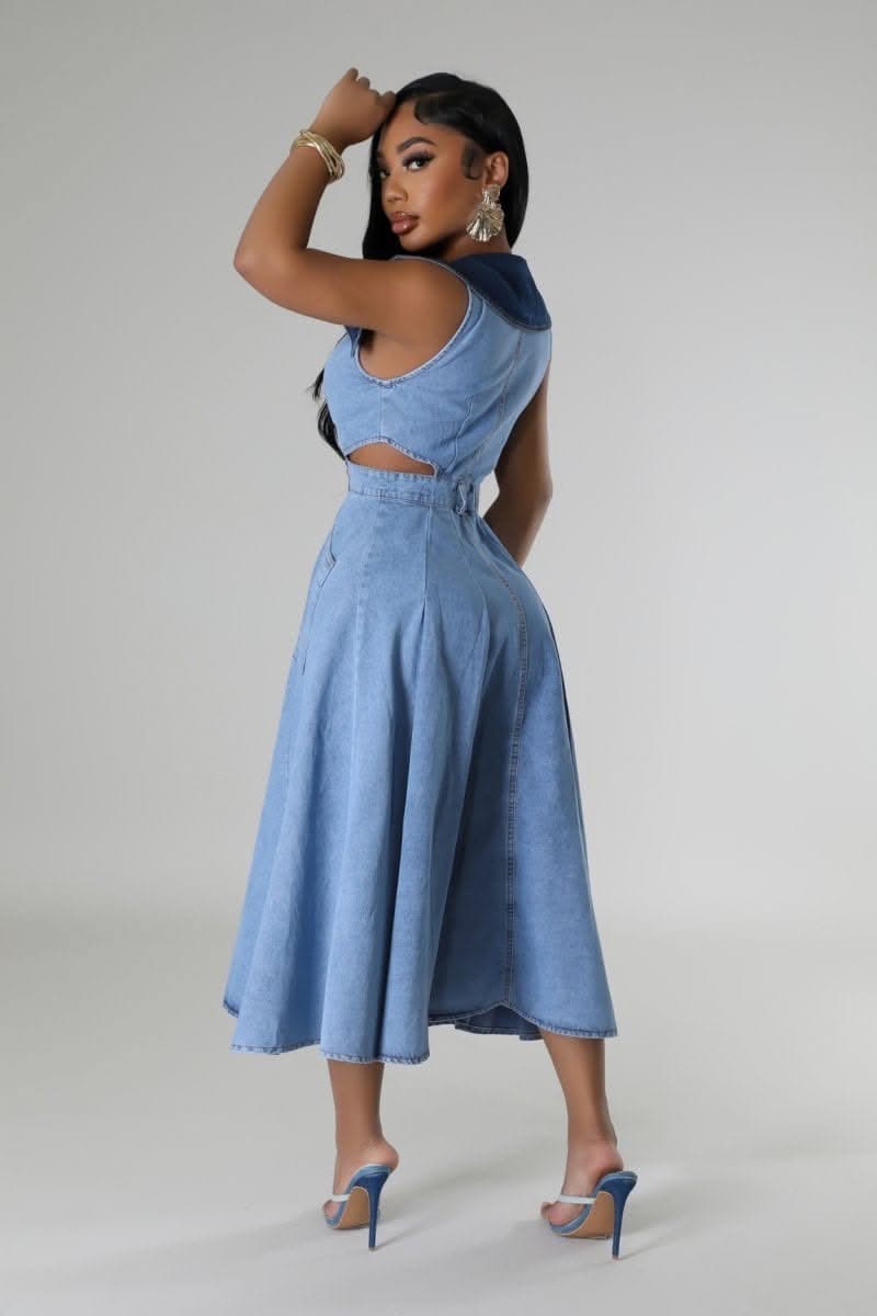 Denim & Bold Dress Small Denim & Bold Dress Small