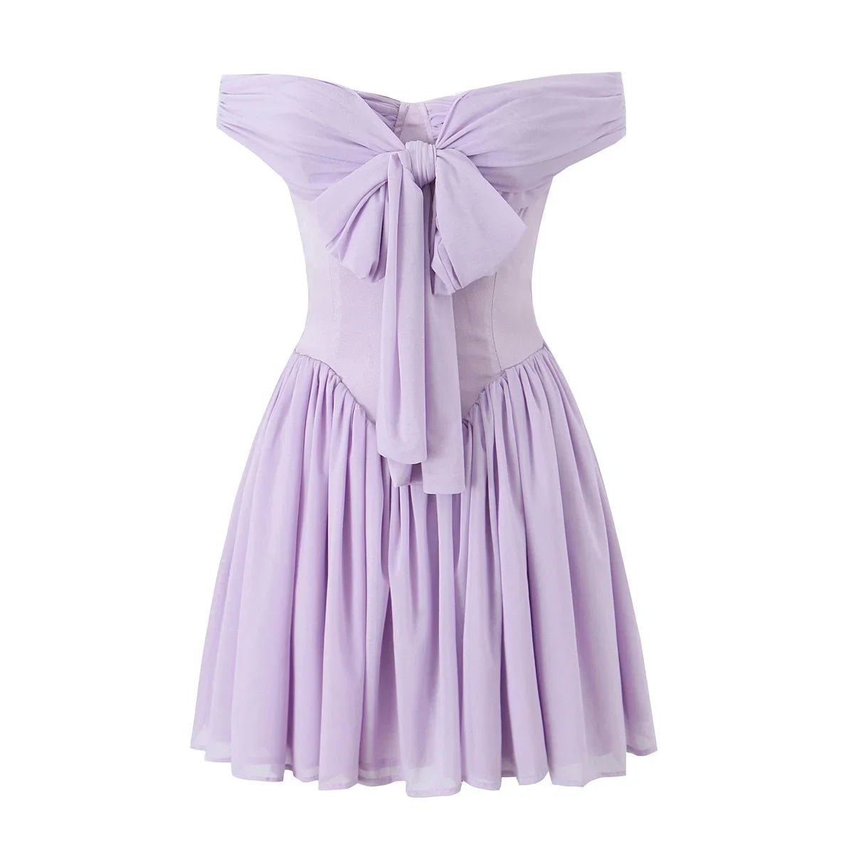 Lavender Mesh Dress