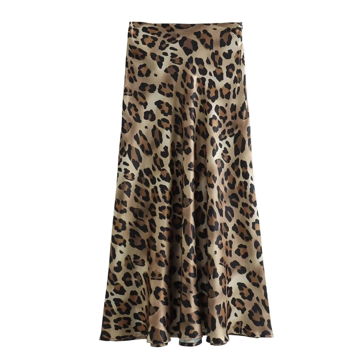 Leopard Print MAXI Skirt