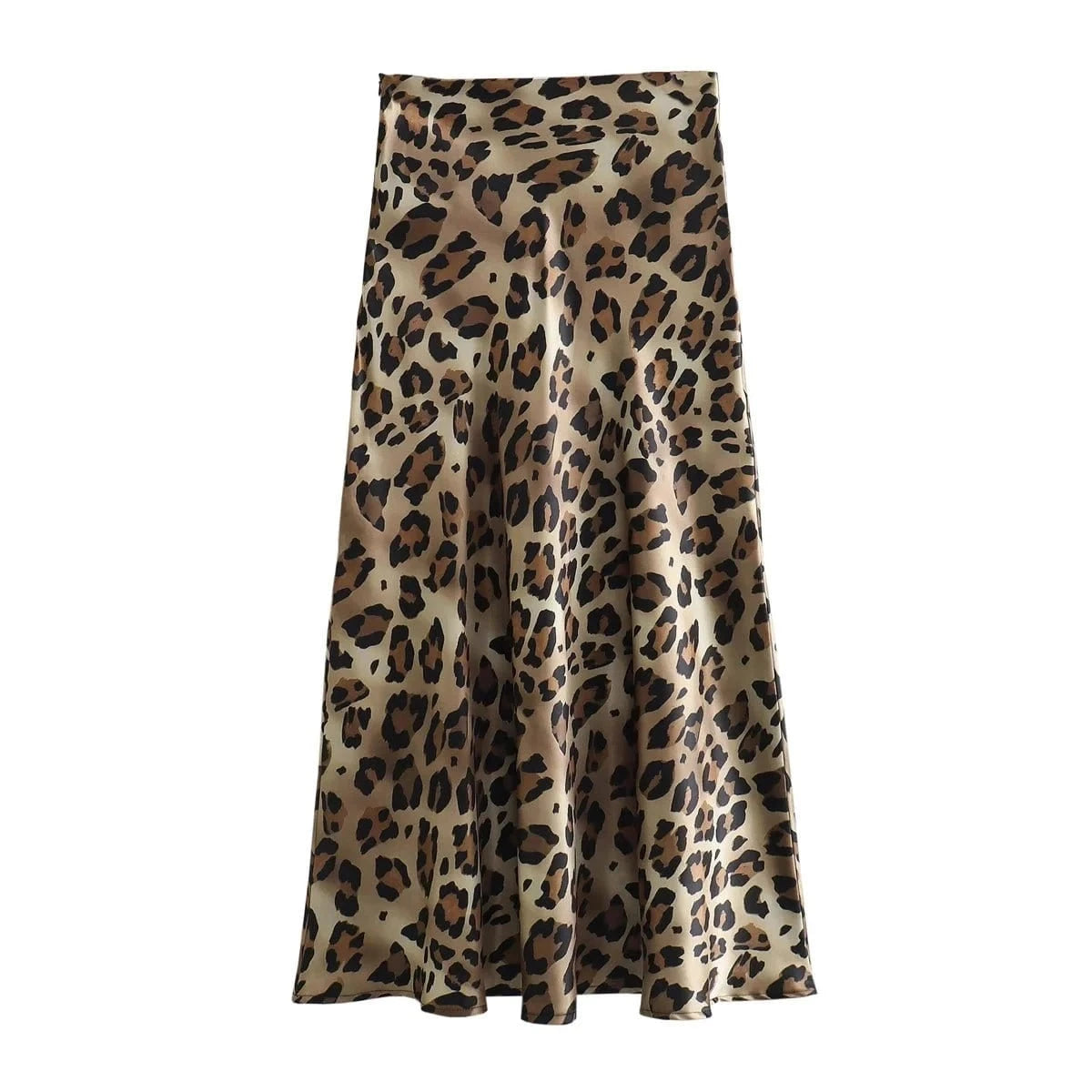 Label of love leopard maxi skirt hotsell