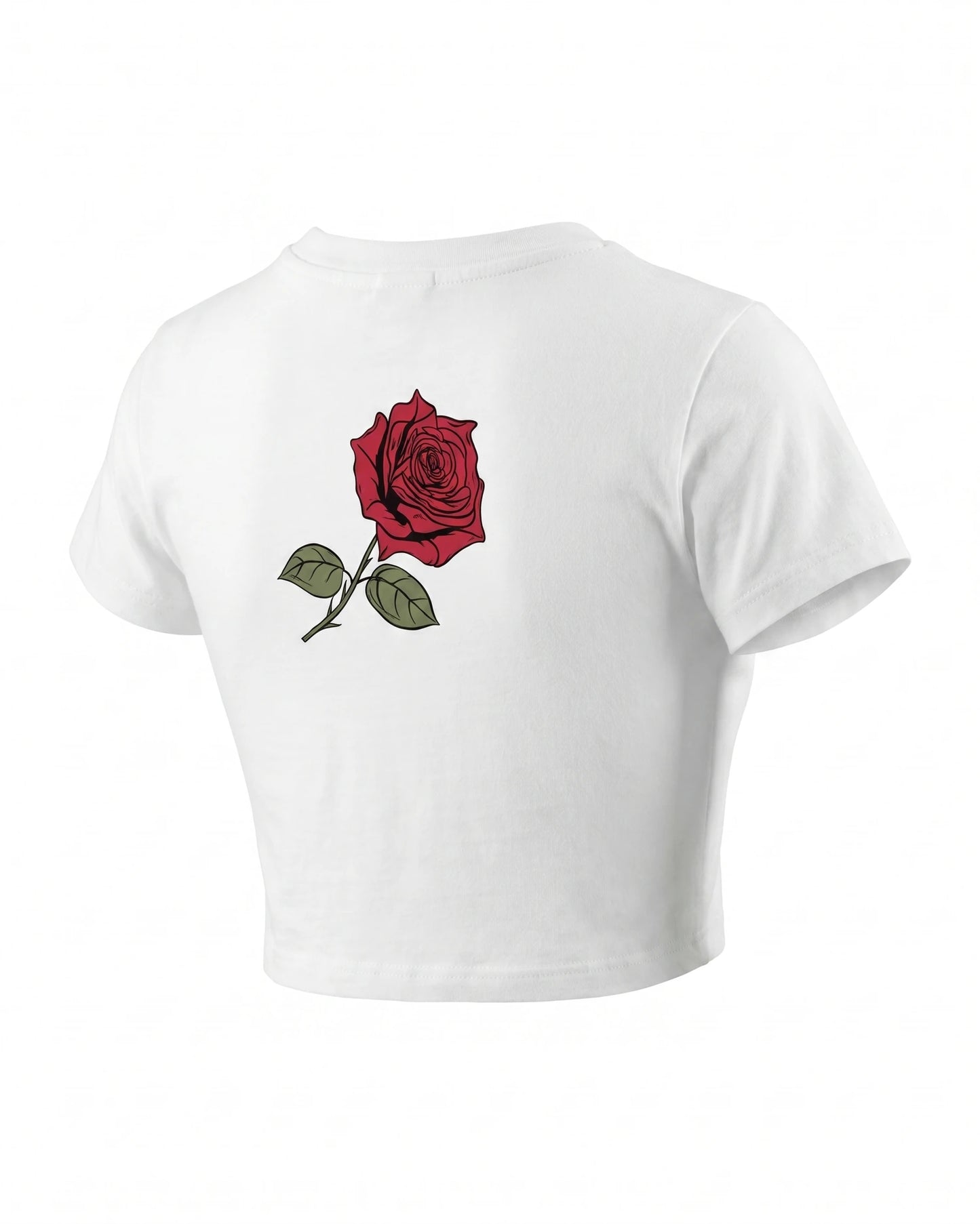 Tiger Fitted Crop T-Shirt