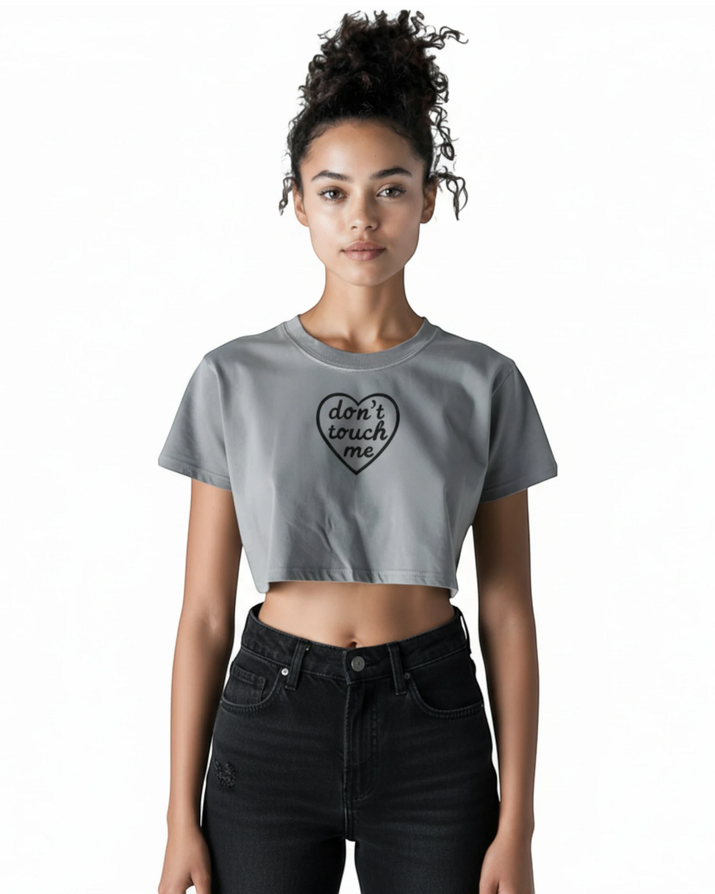 Dont Touch Me Crop Top