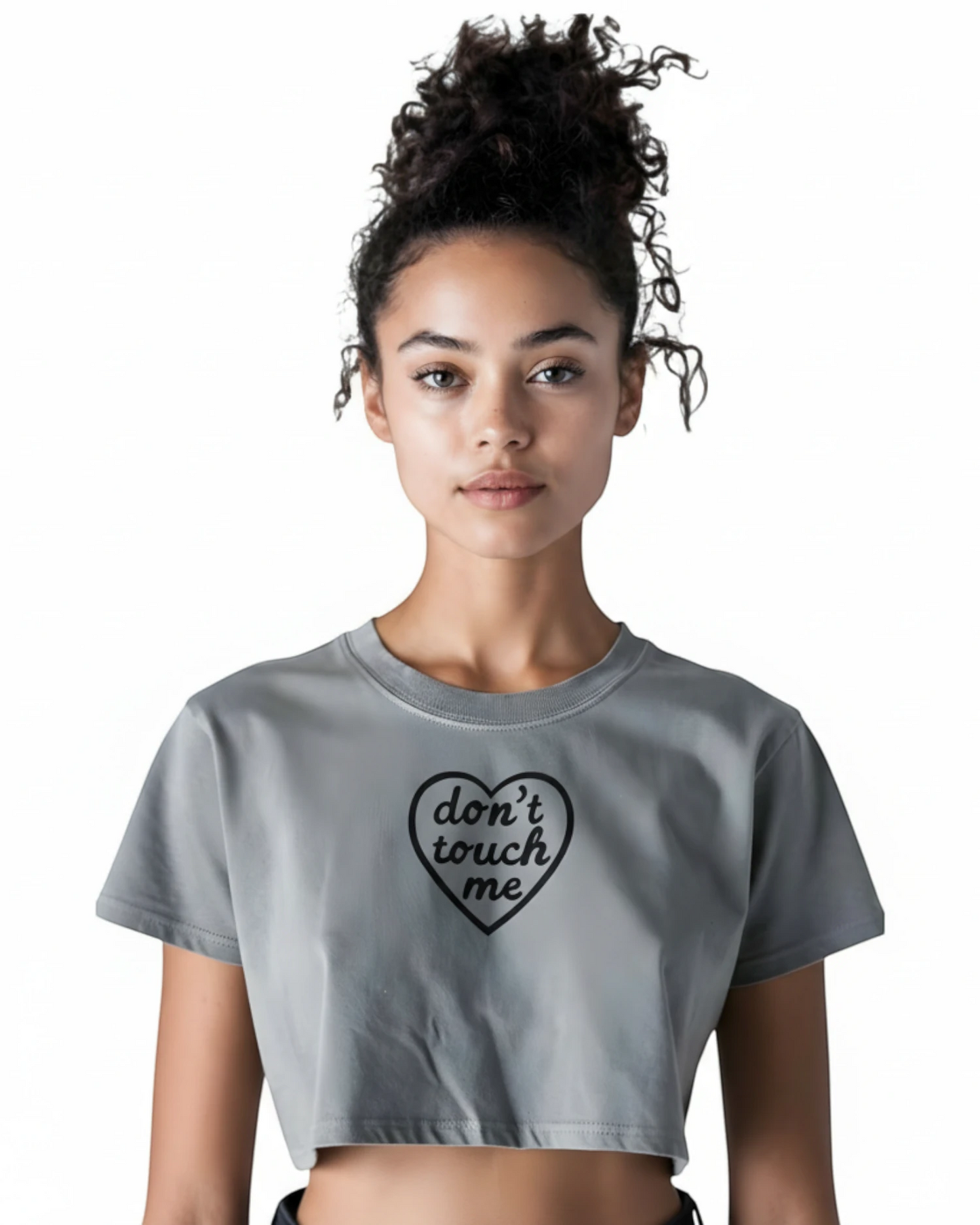 Dont Touch Me Crop Top