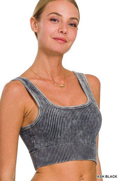 Square Ribbed Top, [product type]