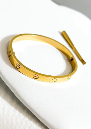 Gold Inspired Cuff Bracelet