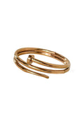 NAIL DOUBLE CUFF BRACELET, [product type]