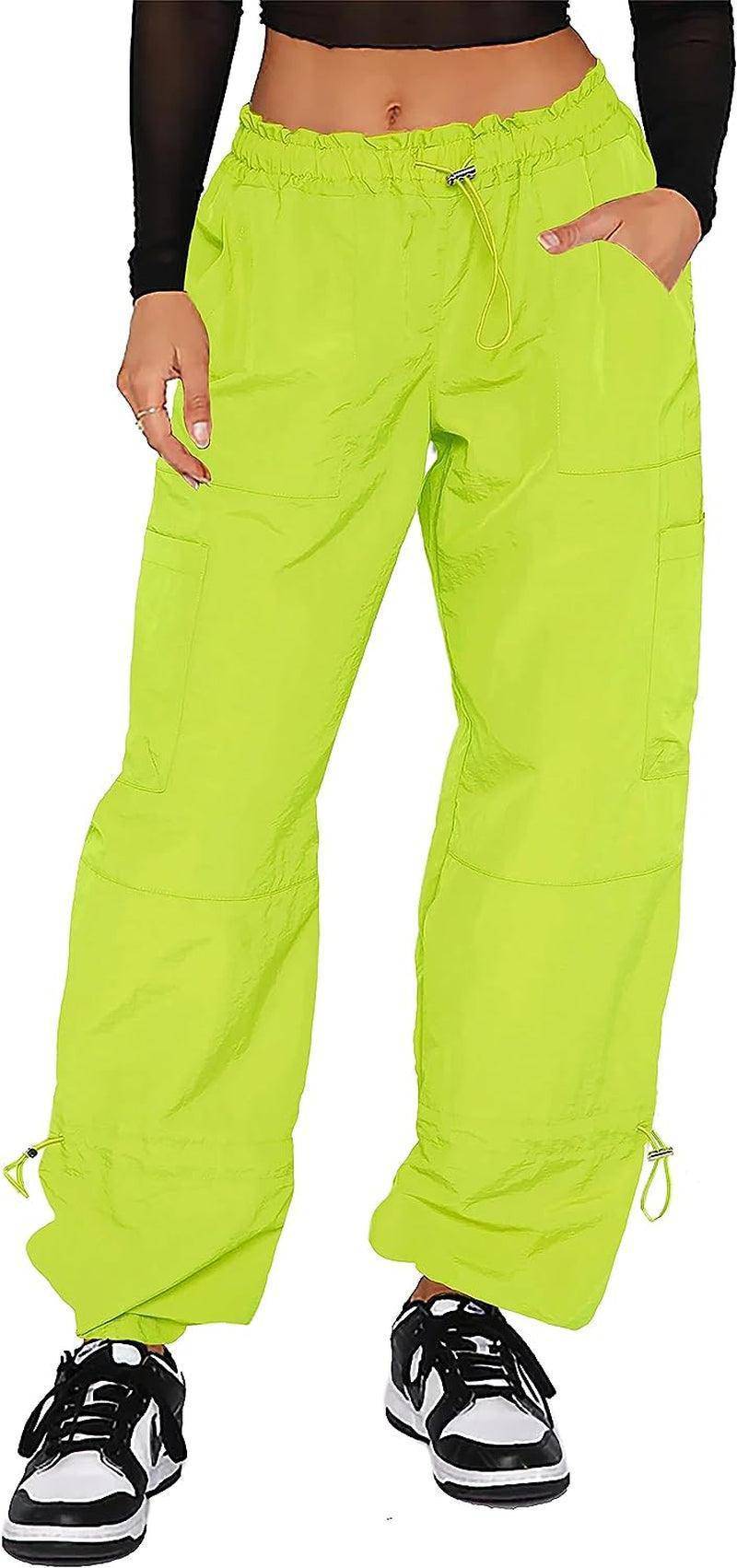 DISCIPBUSH Cargo Pants Women Baggy, Parachute Pants for Women Trendy, Y2K  Pants, Streetwear Women with 4 Pockets, Khaki, Small : : Clothing,  Shoes & Accessories
