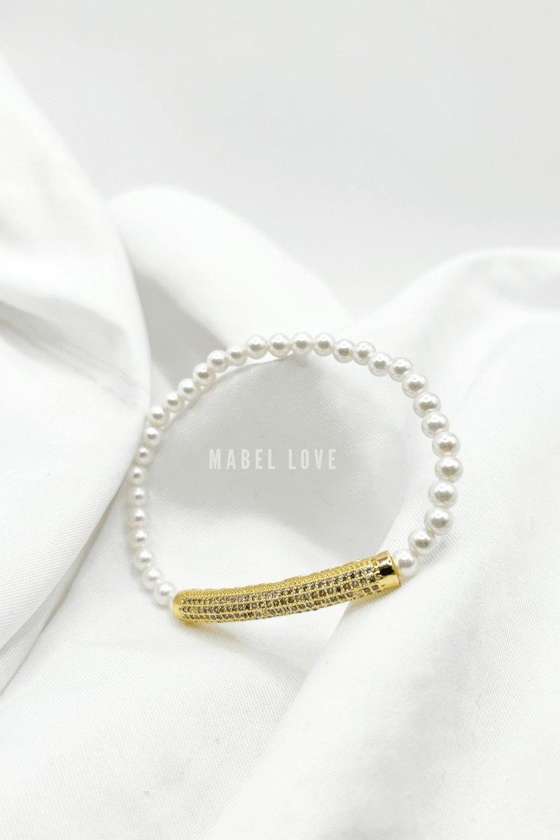 Beaded Gold Bracelet, [product type]