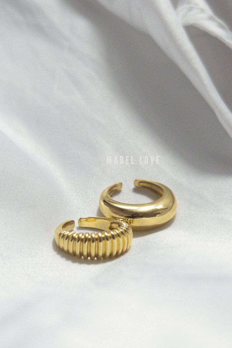 Gold Adjustable Chunky Ring, [product type]