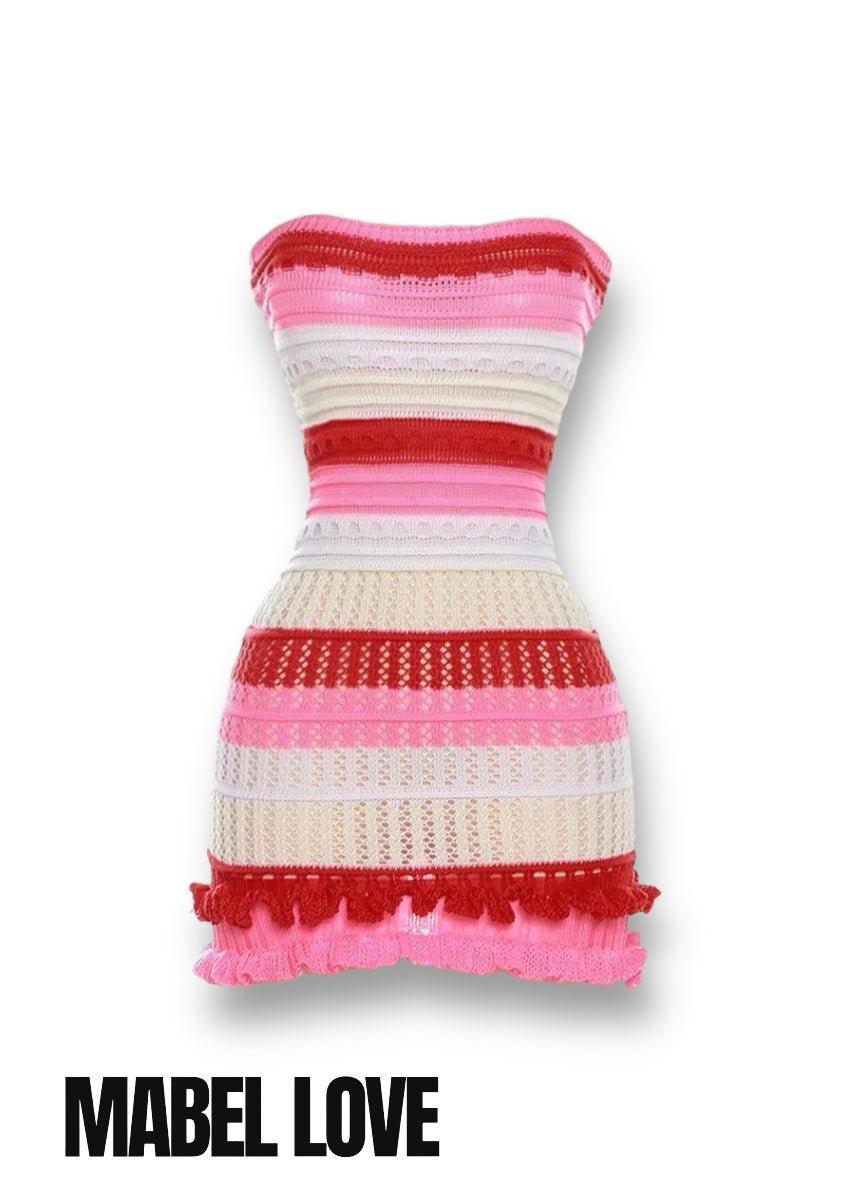 Knit Women Tube Dress, 