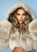 Womens Fur Coat, 