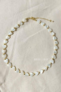 Heart Pearl Necklace, 