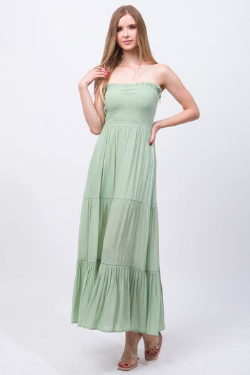 Strapless Maxi Dress, [product type]