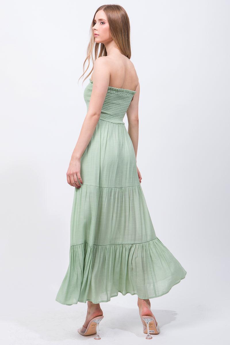 Strapless Maxi Dress, [product type]