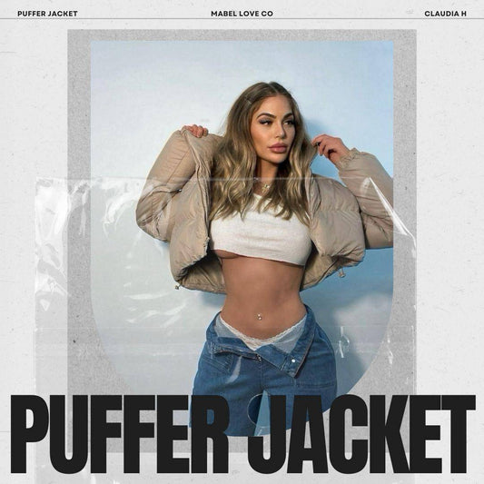 Aesthetic Cropped Puffer Jacket, 