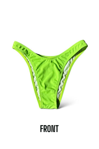 Lime Green Aso Swim Two-Piece Bikini
