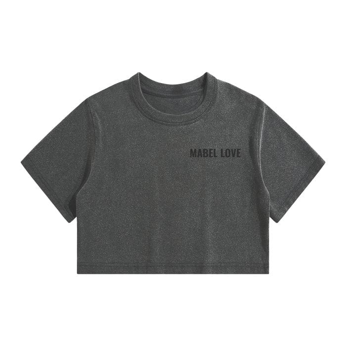 Mabel Love Crop Top T-Shirt