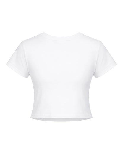 Dump Him White Essential Crop Top T-Shirt