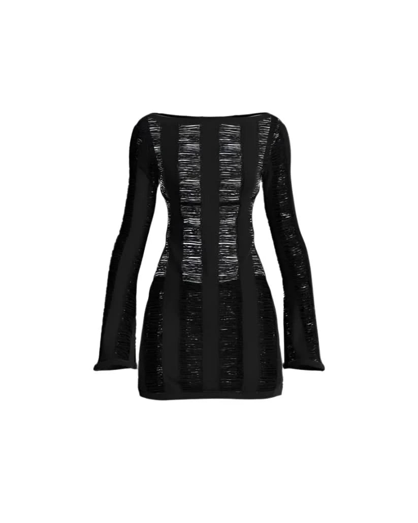 MAIN BABE CROCHET MINI DRESS - Dresses | Mabel Love Co MAIN BABE CROCHET MINI DRESS - Dresses | Mabel Love Co