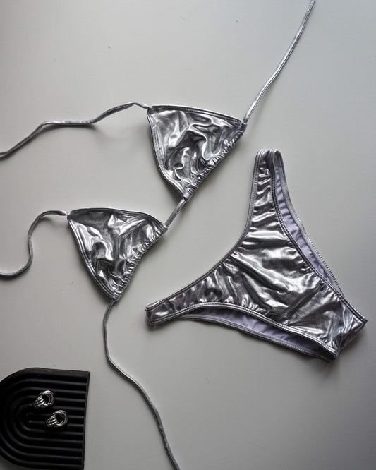 SILVER BIKINI