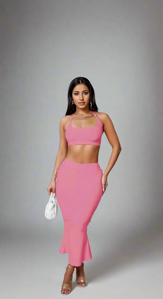 Miss Bow Skirt Set