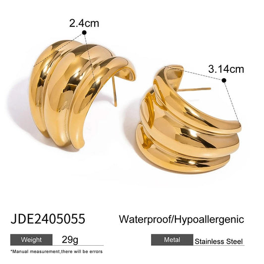 Miuse Hoop Earrings